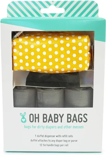 Miniatura 5 de Oh Baby Bags Caja de regalo dispensadora de lona (balón)