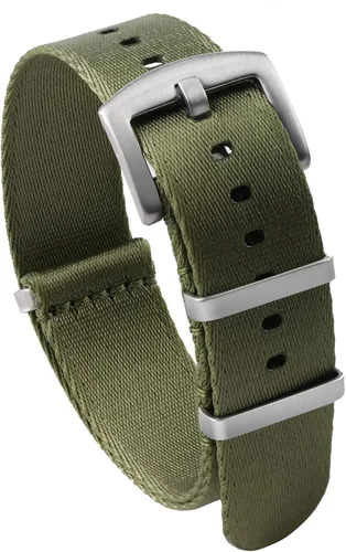 watchdives Correa de reloj de nailon de 0.787 in y 0.866 in, multicolor, correas de reloj de repuesto para hombres y mujeres