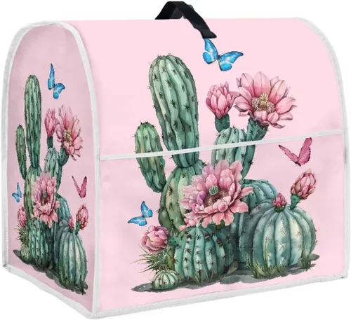 Miniatura 30 de Funda para batidora de pie de mármol azul compatible con mezclador de cocina de 6 a 8 cuartos de galón, cubierta antipolvo, lavable, ajuste