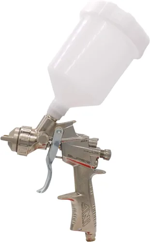 ANI F1/N-Super/S HVLP Pistola de pintar a aire comprimido para automoción - Pistola de pintar con boquilla de acero inoxidable ligera para