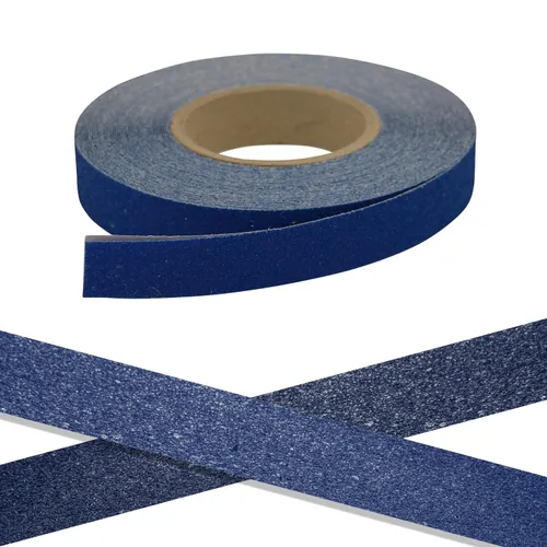 FindTape Cinta antideslizante antideslizante premium (AST-35): 1 pulg. x 60 pies (azul)