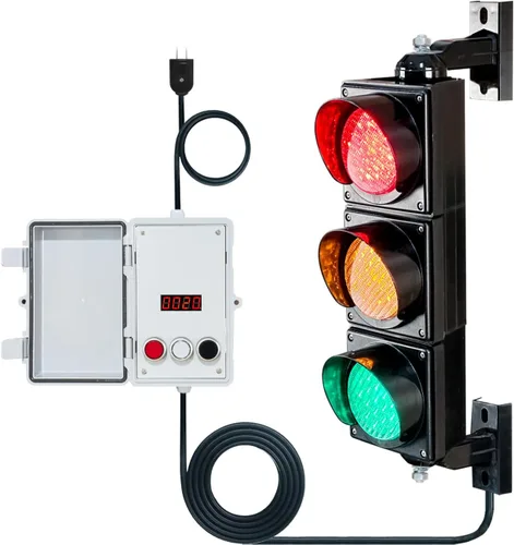 Miniatura 11 de Kit de lámparas de señalización de tráfico/parada/marcha de 100mm (4 pulgadas) AC85-265V, carcasa de PC impermeable IP65 (control remoto 103