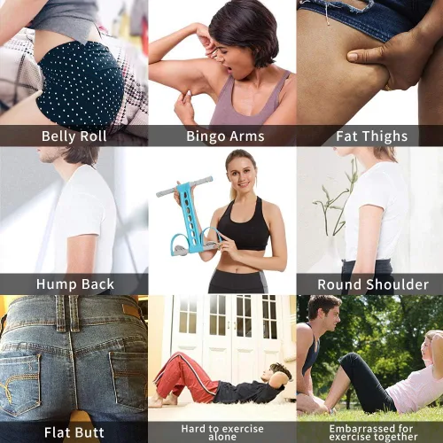 Miniatura 3 de Banda de resistencia para pedal de yoga, cuerda elástica, equipo de ejercicio para sentarse en casa, gimnasio, brazo, abdominales