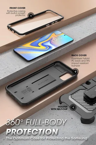 Miniatura 4 de SUPCASE Funda para Samsung Galaxy A71 5G [no para A71 5G UW Verizon], [Protector de pantalla integrado, soporte y clip para cinturón] Funda