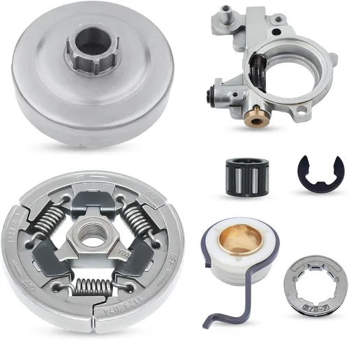 Kit de bomba de aceite de rueda dentada de tambor de embrague de 3/8"-7T para Stihl 044 046 MS341 MS361 MS362 MS362C MS380 MS381 MS440 MS441 MS460