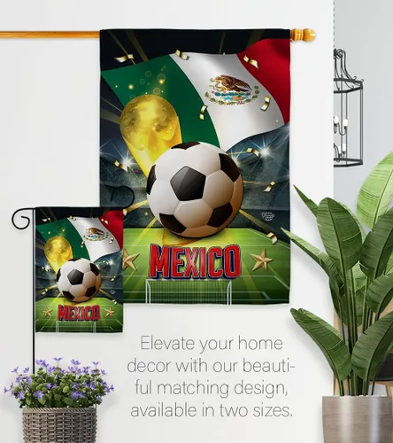 Miniatura 8 de Cartel de decoración del hogar de la Copa México para decoración del hogar, decoración de habitación, patio, porche, césped, jardín, bandera, poste