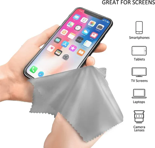 Miniatura 4 de Paño de limpieza de lentes de microfibra, toallitas para lentes para todas las pantallas de dispositivos electrónicos