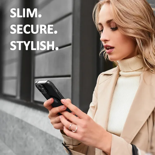 Miniatura 7 de RAPTIC Funda magnética Air para iPhone 15, funda protectora transparente a prueba de golpes, grado militar probada para caídas de 10 pies, funda