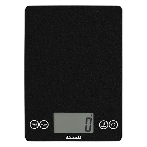 Miniatura 12 de Escali Arti Glass Food Scale Digital Countertop Kitchen, Baking and Cooking Scale with Nutrition and Calorie Counter, 15-Pound Capacity, 9" x 6.5" x