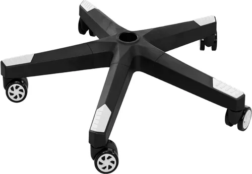 Miniatura 11 de Frassie Pieza de repuesto de base de silla de oficina de nailon resistente de 28 pulgadas con 5 ruedas