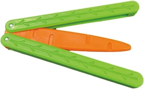 LIYYA Cuchillo de mariposa para adultos, juguete de plástico EDC Fidget Juguetes sensoriales para aliviar la ansiedad y el estrés