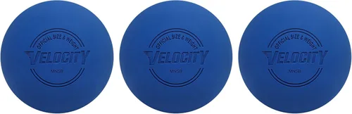 Miniatura 50 de Pelotas de lacrosse Velocity - 1, 2, 3, 6, 12, 18, 24, 36, 60 y 120 paquetes - para práctica, tamaño oficial aprobado por la NFHS y la universidad