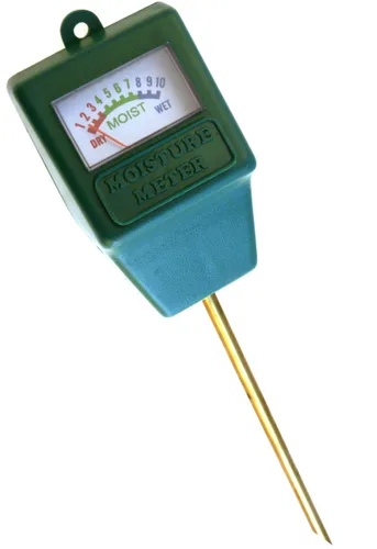 Sensor y medidor de humedad para interiores y exteriores con tarjeta de instrucciones a color (idioma español no garantizado), monitoreo del agua