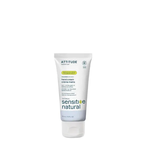 Miniatura 8 de ATTITUDE Crema de manos para pieles sensibles con avena, verificada por EWG, dermatológicamente probada, vegana, aroma a manzana fresca, 2.5 onzas