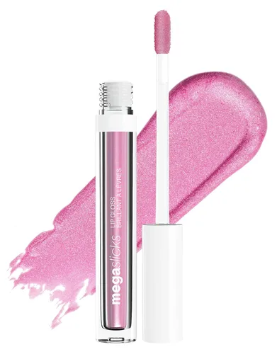 Miniatura 24 de Wet n Wild MegaSlicks Brillo labial, ultrabrillante, enriquecido con vitamina E, ultrabrillo de alto brillo hidratante, sin crueldad y vegano - My