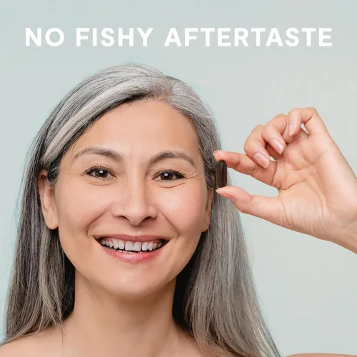 Miniatura 2 de Aceite de pescado triglicérido Omega 3 para ojos saludables, apoya la salud de los ojos con ingredientes óptimos, fácil de tragar, sin erupciones