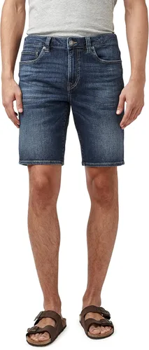 Miniatura 20 de Buffalo David Bitton Pantalones cortos de mezclilla rectos y relajados para hombre