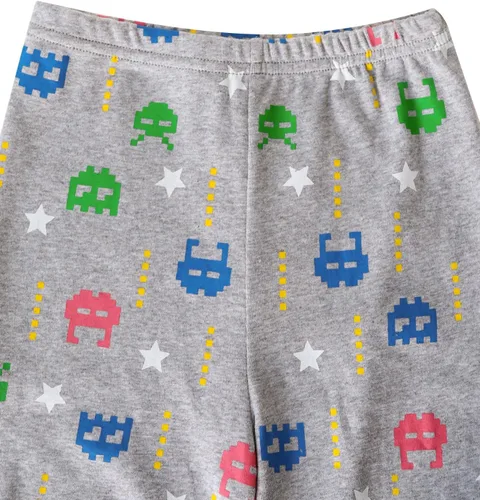 Miniatura 3 de Pijamas de algodón de 4 piezas para niños, conjunto de pijamas de Navidad y Halloween para niños