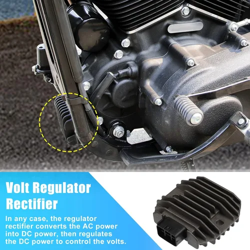 Miniatura 3 de X AUTOHAUX 5GT-81960-00-00 5BN-81960-00-00 Reemplazo del rectificador del regulador de voltaje de la motocicleta para Yamaha BIG BEAR 400 2WD 4WD