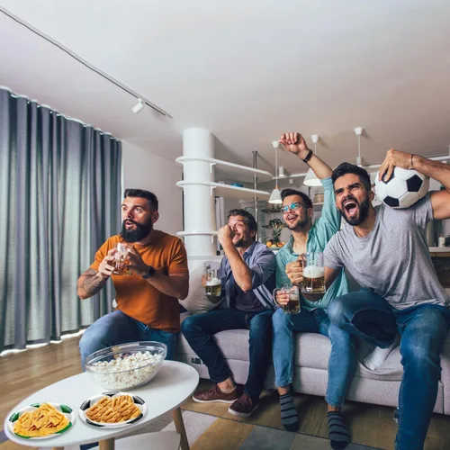 Miniatura 7 de 40 platos decorativos para fiesta de fútbol, incluyendo platos de postre desechables de 9 pulgadas para niños, fanáticos de deportes, eventos, día