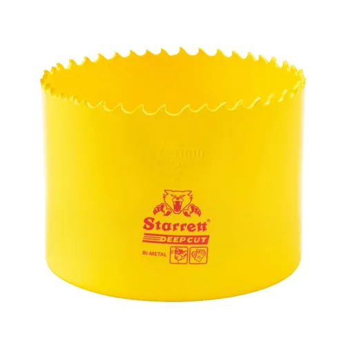 Miniatura 21 de Starrett DCH0136-G - Sierra perforadora bimetálica de corte profundo con dientes HSS resistentes a la abrasión - Ideal para cortar metal, acero