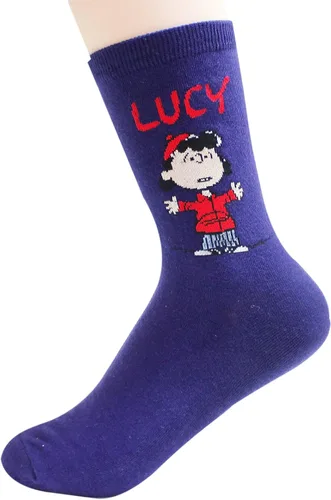 Miniatura 7 de The Peanuts Snoopy - Colección de calcetines con licencia para mujeres y adolescentes Socksense