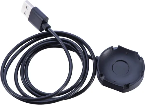 Miniatura 2 de Cable de carga compatible con Nokia Steel hr/Withings Hybrid Smartwatch Charger, 3.3 pies de repuesto USB magnético de carga rápida para reloj 2negro