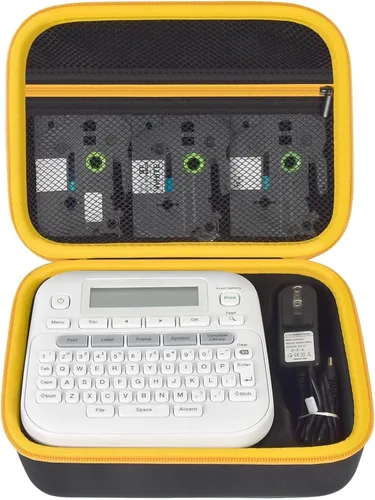 Miniatura 10 de Estuche compatible con Brother P-Touch PTD220 D210 Etiquetadora diaria para hogar/oficina, organizador de almacenamiento y transporte para cintas
