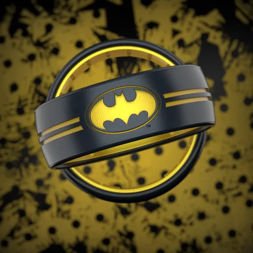 Miniatura 2 de Enso Rings Colección DC Comics Anillo de silicona grabada cómodo, transpirable y seguro Batman, Superman, The Flash y Wonder Woman