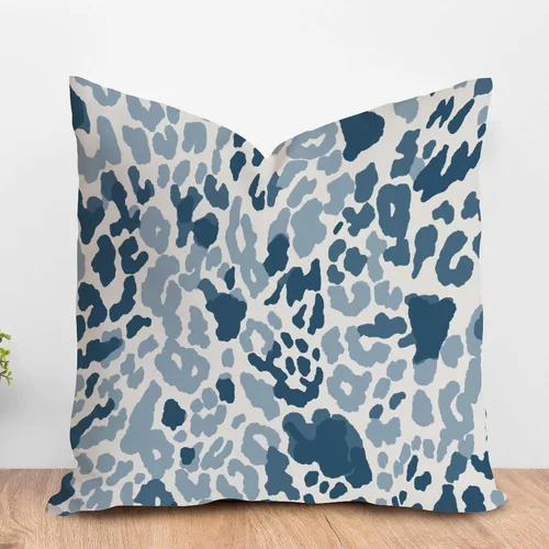 Miniatura 31 de ArogGeld Funda de almohada para sofá, guepardo y leopardo, estampado de leopardo, funda de cojín decorativa de granja para sala de estar