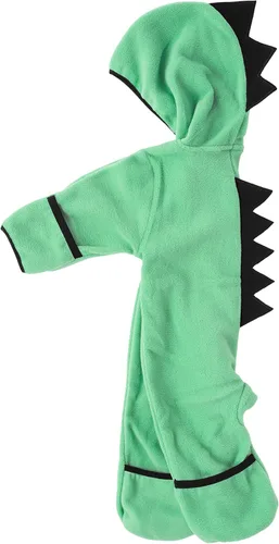 Miniatura 2 de Enterizo de vellón Bunting para bebé rómper con capucha para niño de una sola pieza ropa de exterior chaqueta