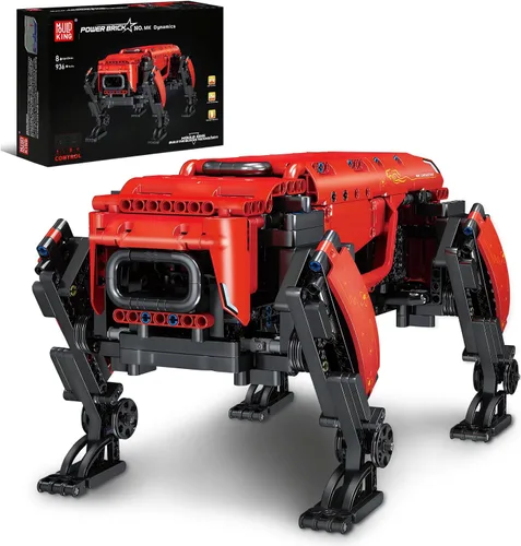 Mould King Robot Dog MK Dynamics Kits de construcción, bloques de construcción MOC para construir, regalo para niños de 8 años + + adultos