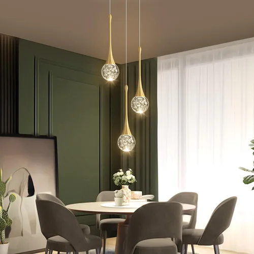 Miniatura 38 de 16 Luces Moderna Lámpara de Techo de Cristal Glam para Techo Alto, Lámpara Colgante LED Regulable para Escalera, Vestíbulo, Entrada, Sala de Estar