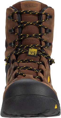Miniatura 2 de KEEN Utility Botas de trabajo Dover de cuero impermeable con punta compuesta de 8 pulgadas para hombre