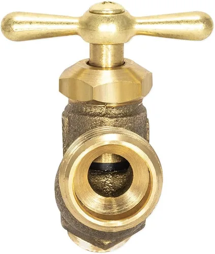 Miniatura 2 de Eastman Babero de manguera sin torceduras macho, conexión MIP de 1/2 pulgada, accesorio de plomería de latón, 20205