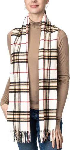 Miniatura 187 de Bufanda de invierno Achillea suave y cálida, de tartán, a cuadros, de cachemira, unisex