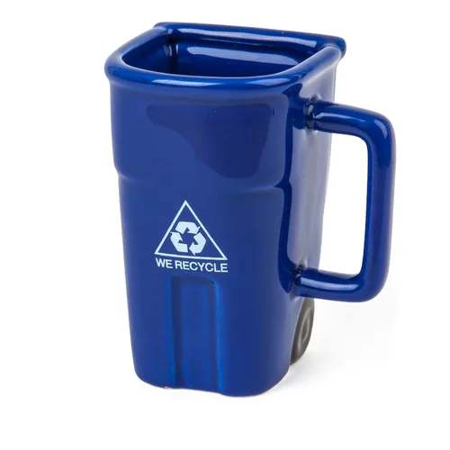 Miniatura 6 de BigMouth Inc Taza de Café con Diseño de Papelera de Reciclaje – Divertidas Tazas de Regalo de Broma – Tazas Novedosas para Oficina, Compañeros