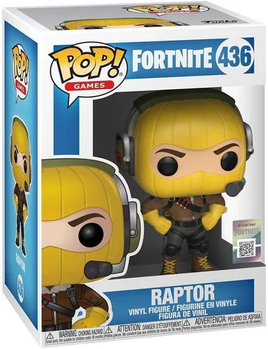 Miniatura 3 de Funko Pop! Juegos: Fortnite - Raptor, Multicolor, Estándar
