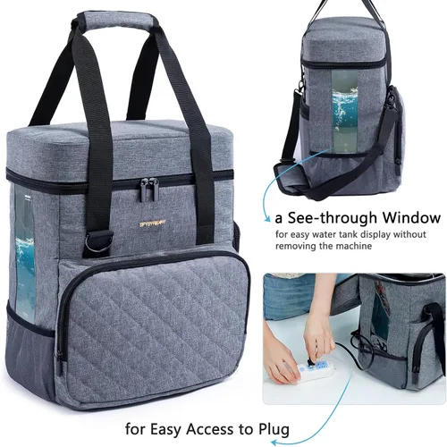 Miniatura 2 de SFYBYHEART Estuche de transporte compatible con Baby Brezza Formula Pro Advanced Formula Pro - Bolsa de transporte para mezclador de fórmula