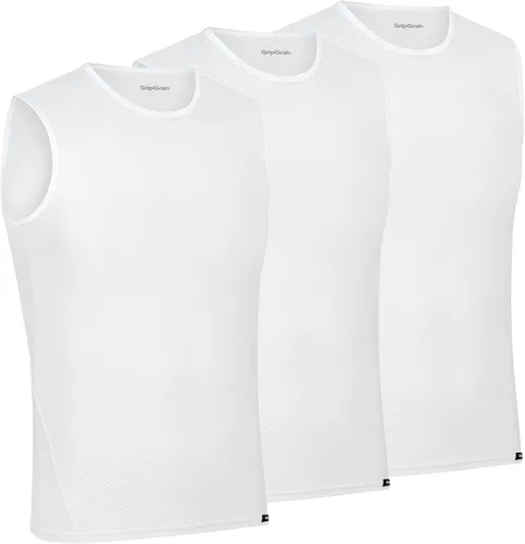 GripGrab Ultraligero 1 y 3 Pack de malla sin mangas de verano Ciclismo capa base ciclismo camiseta ligera chaleco ciclismo camisa