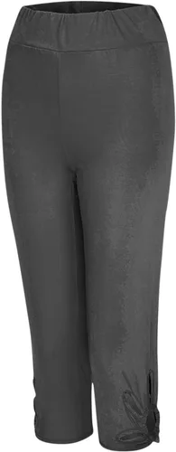 Miniatura 59 de Pantalones capri para mujer, estilo casual, de verano, elásticos, de cintura alta, pantalones de yoga, ajuste atlético, pantalones deportivos