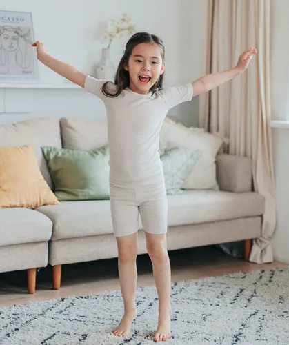 Miniatura 34 de AVAUMA - Pijama para niños y niñas de algodón básico para uso diario