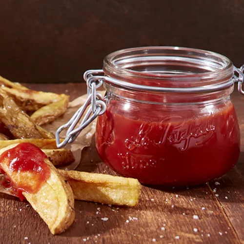 Miniatura 6 de Le Parfait Super Jar - Tarro de conservas de vidrio francés de 8 onzas líquidas con sello de goma hermético y cierre de alambre – Tarro de conservas