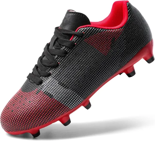 DREAM PAIRS Zapatos de fútbol para niños y niñas, para jóvenes, firmes, atléticos, para entrenamiento al aire libre, para niños pequeños y grandes