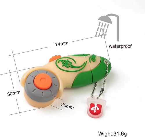 Miniatura 5 de Novedad USB Flash Drive 16GB Rotary Cutter Forma Pulgar Drive Regalo Pendrive