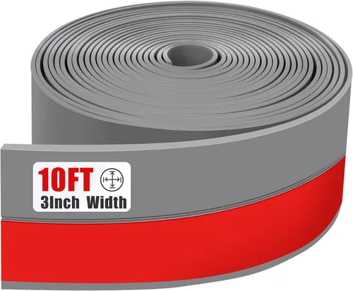 Miniatura 14 de Cinta de sellado contra corrientes de aire para puertas y ventanas de 1 pulgada x 10 pies, burlete de silicona extra grueso de 2mm, tira de sellado