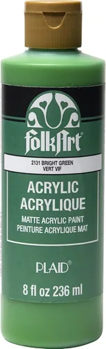 Miniatura 35 de FolkArt Pintura acrílica, 8oz, hoja de acebo