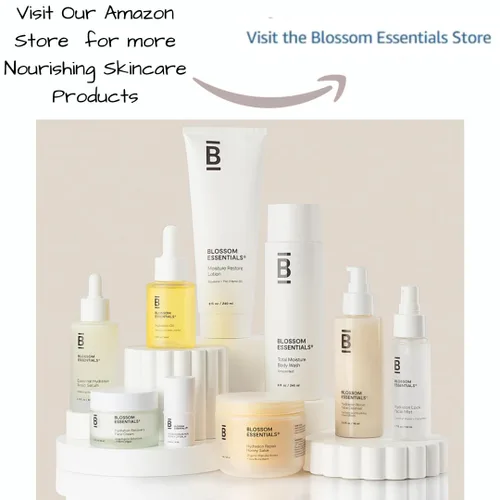 Miniatura 7 de Blossom Essentials Crema de miel, reparación de hidratación para piel seca y con picazón, alivio de eccema y psoriasis para pieles sensibles, miel