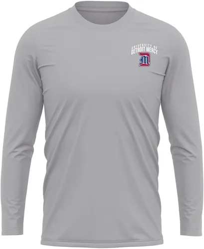 Miniatura 86 de Camisa deportiva de manga larga oficial de la NCAA Collegiate para hombre, con logotipo en el pecho izquierdo, colección Athletic Heather