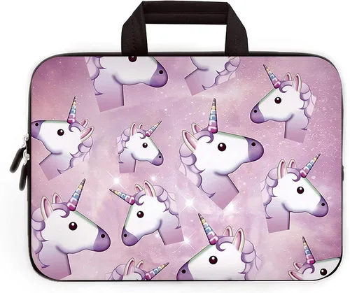Miniatura 15 de 14 15 15.4 15.6 pulgadas Funda para portátil con asa, funda protectora para computadora, funda para portátil de neopreno, funda para cuaderno, funda